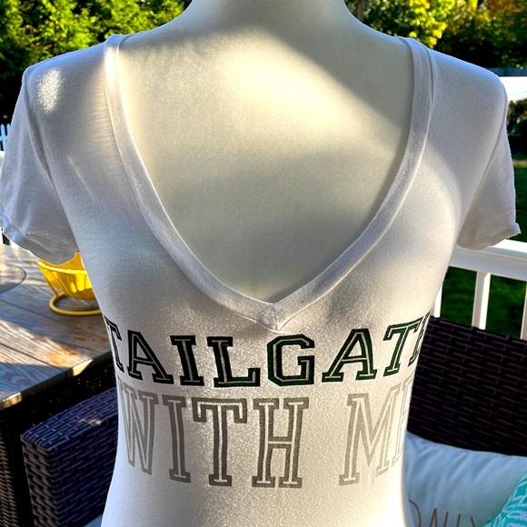 GUC Vintage Pink Victoria’s Secret/NFL NY Jets Tailgate Tee - Picture 4 of 11